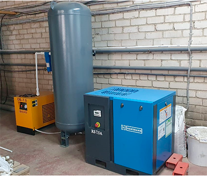 Винтовой компрессор Hansmann RS 7,5A-10 (Ижевск)