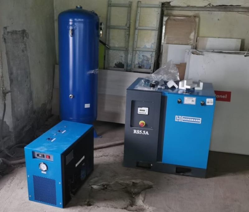 Винтовой компрессор Hansmann RS 5.5A-8 (Омск)